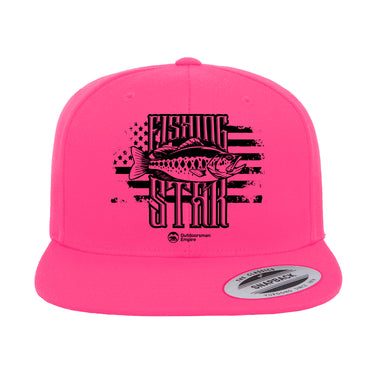 Fishing Star Flat Bill Cap